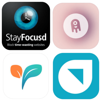 Screentime apps collage